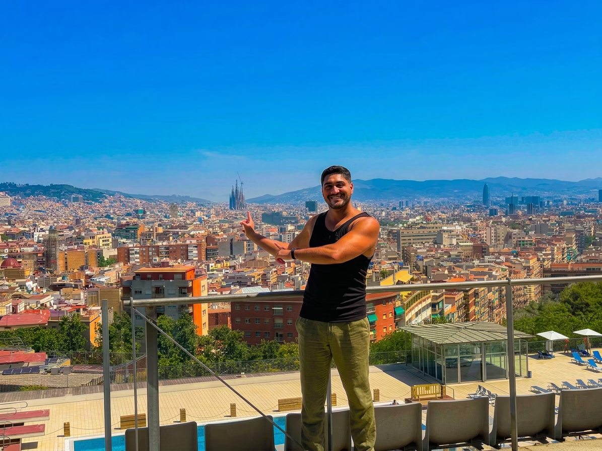 Passeio por Montjuïc em Barcelona
